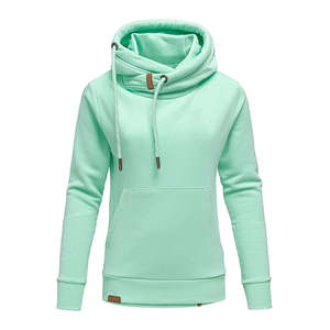Nueva Colección de Invierno: Sudaderas con Capucha de Felpa para Mujer, Tallas Grandes, con Bordado Personalizado y Estampado Frontal, Ecológicas - Product Image 5