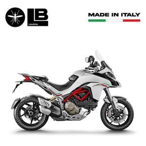 Kit di adesivi 3D tricolore per protezione coda per DUCATI MULTISTRADA 1200 Italia 2010-2014 MOTO - Product Image 3