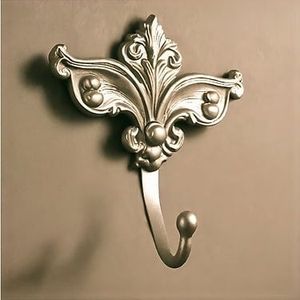 Luxurious ethnic design brass wall <b>hooks</b> for exquisite interior decor and practical use in compact spaces - Product Image 1