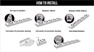 5 Ventilateur Heatfan Smart <span class=keywords><strong>Radiateur</strong></span> Ventilateur Magnétique Daisychainable Convecteur Central Chauffage Vitesse Confort Chaleur Booster Ventilateur - Product Image 6