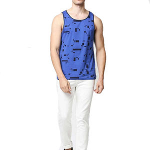 Débardeurs sans manches en tissu extensible les plus vendus pour hommes, service OEM ODM, débardeurs de sport pour hommes - Product Image 5