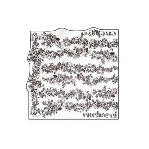Luxury 100% Silk Printed Floral Scarf for All Seasons - Product Image 1