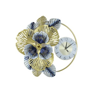 Hermoso Reloj de pared El mejor diseño de metal en marco de hierro Reloj colgante de pared elegante hecho a mano de alta calidad - Product Image 1
