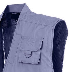 Veste bomber d'hiver sur mesure, style streetwear, col montant, en velours côtelé, gilets utilitaires pour hommes, sans manches, à capuche, respirant, grande taille, vente en gros - Product Image 2