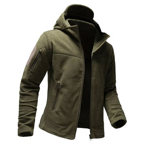 Chaqueta cortavientos/Softshell transpirable a la moda para hombre, nueva ropa de abrigo con capucha para exteriores con cierre de cremallera, tallas para invierno - Product Image 5
