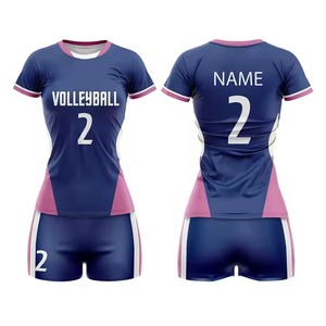 High Quality Custom Logo Volleyball Uniform for Women Sports Wear <b>Sets</b> Wholesale For Women - Product Image 5