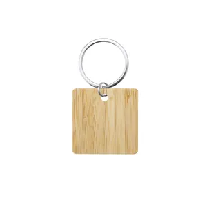 Portachiavi in Bambù Sostenibile per Amanti degli Oggetti Ecologici - Product Image 2