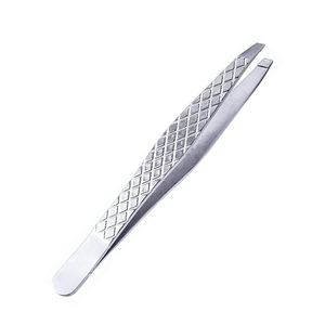 Pince à sourcils en acier inoxydable Collection de gros avec pince à sourcils avec logo personnalisé - Product Image 2