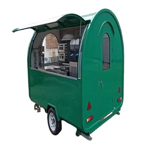 Remolque de comida rápida personalizado de aluminio duradero, el mejor camión de comida callejera móvil para helados, perritos calientes, aperitivos - Product Image 1