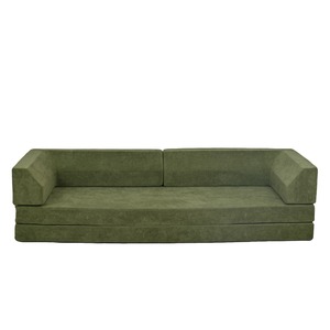 <span class=keywords><strong>Canapé</strong></span>-lit <span class=keywords><strong>convertible</strong></span> moderne à trois places avec accoudoirs inclinables, mousse compressée sous vide, meubles confortables pour le salon - Product Image 2