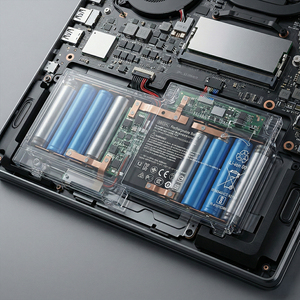 Batteria di Ricambio agli Ioni di Litio 11.1V SB03XL 46Wh per HP EliteBook 720 725 755 820 - Product Image 2