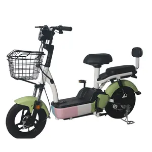 Offre Spéciale vélo électrique Scooter 48V 350W 12Ah tambour frein vélo électrique deux roues vadrouilles électriques Ebike