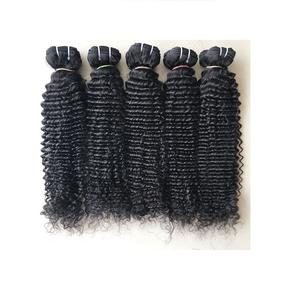 Vendeur indien de haute qualité en gros 100% vison cambodgien brut brésilien cuticule aligné vierge profonde Extensions de cheveux bouclés - Product Image 1