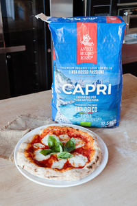 Harina de Pizza Orgánica Antico Molino Rosso Capri Tipo 1, Molido en Piedra, Bolsa de 12.5 kg, Hecho en Italia, Grado 260W, Sin Aditivos - Product Image 6