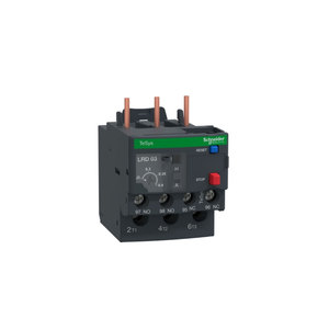 Relé de Sobrecarga Térmica Schneider Electric LRD03 para Funcionamiento Continuo de Motores en Plantas de Manufactura y Edificios Comerciales - Product Image 1