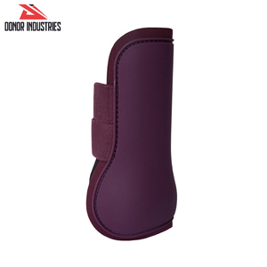 Color púrpura con logotipo propio El mejor proveedor Uso para el cuidado de caballos La más alta calidad Nueva llegada Botas de caballo ajustables - Product Image 4