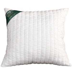 Almohadas para Cama Evergreenweb, Relleno de Fibra de Poliéster Extra Suave, Lavables a Máquina, Diseño Minimalista, Color Blanco Sólido, Hechas en Italia - Product Image 2