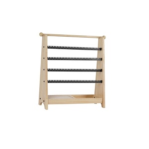 Top Vente À La Main En Bois Riser Unique Bijoux Présentoir Boucle D'oreille Titulaire pour La Décoration - Product Image 1