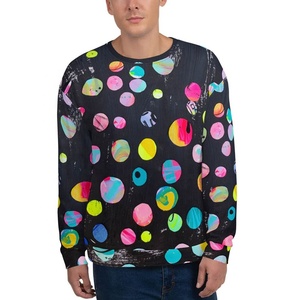 Sudadera de Cuello Redondo para Hombre, Sublimada, con Logotipo Personalizado, Ropa Urbana, Fabricante de Marca Privada OEM - Product Image 1