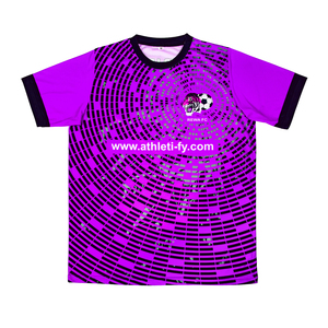 T-shirt en microfibre à séchage rapide personnalisé pour homme 100% polyester de coupe décontractée fabriquée en usine avec impression par sublimation sur tout le pourtour. - Product Image 2