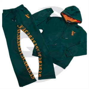 กางเกงวอร์มผ้าฟลีซกว้างสำหรับผู้ชายกางเกงขาบานสำหรับวิ่งกางเกงวอร์มขาบานแบบออกแบบได้ตามต้องการ - Product Image 5