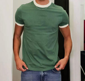 OEM & ODM <b>Men's</b> Round Neck T-<b>Shirt</b> Half Sleeve High Fashion Casual Wear Available in All Sizes and Customized Colors - Product Image 5