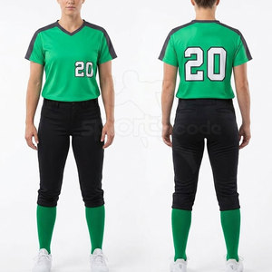Uniforme de Softbol de Poliéster Más Vendido, Tejido Transpirable, Ajuste Cómodo, Conjunto Deportivo para Mujer, Venta en Línea - Product Image 4