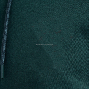 Sudadera con Capucha de Forro Polar para Hombre, Estilo Casual, Diseño Sólido, Ajuste Holgado, Transpirable, Impresión Digital, Poliéster y Algodón - Product Image 4