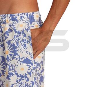 กางเกงขาสั้นผู้ชายผ้าเมชั่นแบบสั่งทำกางเกงขาสั้นสำหรับผู้ชายมีกระเป๋าและเชือกรูดสำหรับไปยิมไซส์ใหญ่พิเศษออกแบบได้ตามต้องการ - Product Image 3