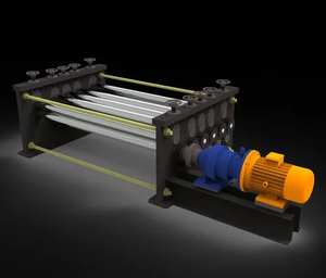 Máquina alisadora de láminas de acero dulce hidráulica semiautomática Equipo de nivelación de metal industrial para procesamiento de fabricación - Product Image 4