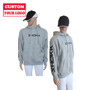 Sudadera con Capucha de Felpa Gruesa de Mezcla de Poliéster/Algodón para Hombre, Invierno, Lisa, sin Estampado, Talla Grande, Personalizable con Logotipo OEM - Product Image 6