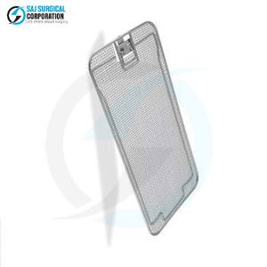 Solo Tapa para Cesta de Base Plana, Acero Inoxidable de Grado Médico, Tapa Manual para Protección de Instrumentos Quirúrgicos, Duradera y Reutilizable - Product Image 2