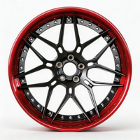 JWYC Jantes forgées en alliage 6061-T6 pour voitures de course, 2 pièces, 18 19 20 21 22 23 24 pouces, 5x112 5x114.3 5x120 pour voitures particulières, personnalisées