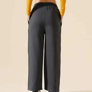 Pantalons d'hiver pour femmes grandes tailles, taille mi-haute, décontractés, coupe ample, 100% coton, séchage rapide, respirant - Product Image 2