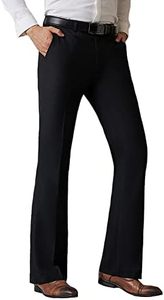 Pantalon habillé décontracté pour homme ajustable avec tissu doux de haute qualité respirant léger coupe régulière - Product Image 2