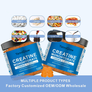 תוסף תזונה גומי קריאטין מונוהידראט OEM ODM לבניית שרירים ואנרגיה, אורגני, ללא קפאין, למבוגרים - Product Image 5