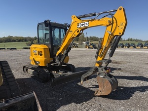 Excavatrice compacte sur chenilles hydraulique robuste JCBB 35Z-1 avec moteur Yanmar, forte puissance de creusement - Product Image 3