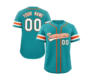 High Quality Breathable Baseball Jersey <b>Heat</b>-Transfer Printed 100% Polyester Custom Colors Logo Plus Size Available Custom Blank - Product Image 6