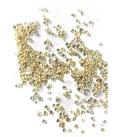 Saphir Jaune Naturel AAA de 1 mm, Traité Thermiquement, Taille Diamant Facettée, Certifié IGI, Vivaaz Gems 0.007 ct, Vente en Gros, Gemmes Libres à Bas Prix