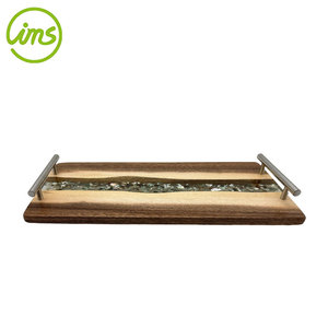 เขียงไม้อะคาเซียทำจากไม้อีพอกซีเรซิน - Product Image 1