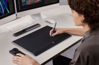 Tablette graphique sans fil Deco Pro XLW 2e génération, zone de travail 15x9 pouces, 5080 LPI, 16384 niveaux de pression, taux de rapport 200 RPS, stylet X3 Pro