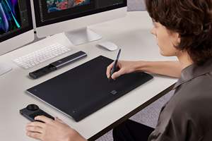 เดโคโปร XLW รุ่นที่ 2 สำหรับแท็บเล็ตกราฟิกไร้สาย X ขนาดใหญ่ K05 (Gen2) รีโมทไร้สายแบบสั้นที่สุด 5080 LPI 16384 - Product Image 6