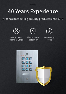 DK-2881D (P0) Thép không gỉ tuôn ra núi pin bàn phím điều khiển với tầm nhìn ban đêm kim loại keytop - Product Image 4