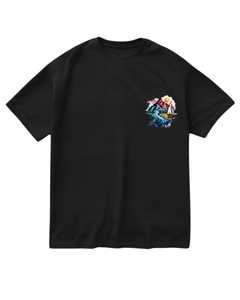 Mode personnalisée luxe 220gsm 300 gsm lourd t-shirt surdimensionné 100% coton sérigraphie t-shirt - Product Image 2