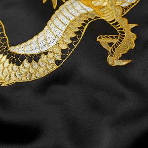 Blouson Bomber en Satin Personnalisé pour Homme avec Logo Frontal – Respirant, Haute Qualité, Vente en Gros 2025 - Product Image 6