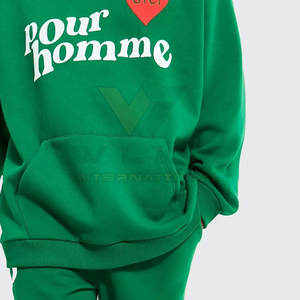 100% algodón mezclado de alta calidad Puff impreso sudaderas con capucha para los hombres disponibles en todos los colores y tamaños - Product Image 3