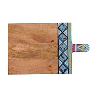 Postre Charcutería Pastelería Charcutería Tabla de resina epoxi y tabla de cortar de madera de acacia Tabla de cortar queso elegante de la India - Product Image 4