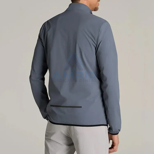 Logo de marque personnalisé Meilleures ventes 100% Vestes d'extérieur en polyester à fermeture éclair et séchage rapide pour hommes - Product Image 5