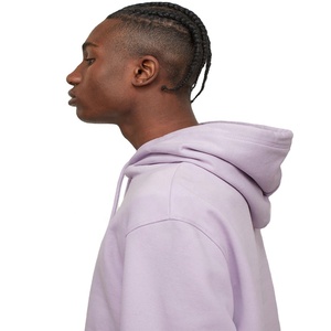 เสื้อฮู้ดผ้าฟลีซเทอร์รี่หนาทรงโอเวอร์ไซส์เสื้อมีฮู้ดพิมพ์ลายนูนดีไซน์เรียบๆออกแบบได้ตามต้องการ - Product Image 2