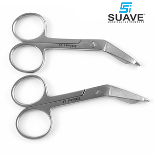 SUAVE INSTRUMENTS DE CHIRURGIE 5.5 cm Ciseaux à pansement chirurgical de haute qualité pour infirmières médicales en acier - Product Image 5
